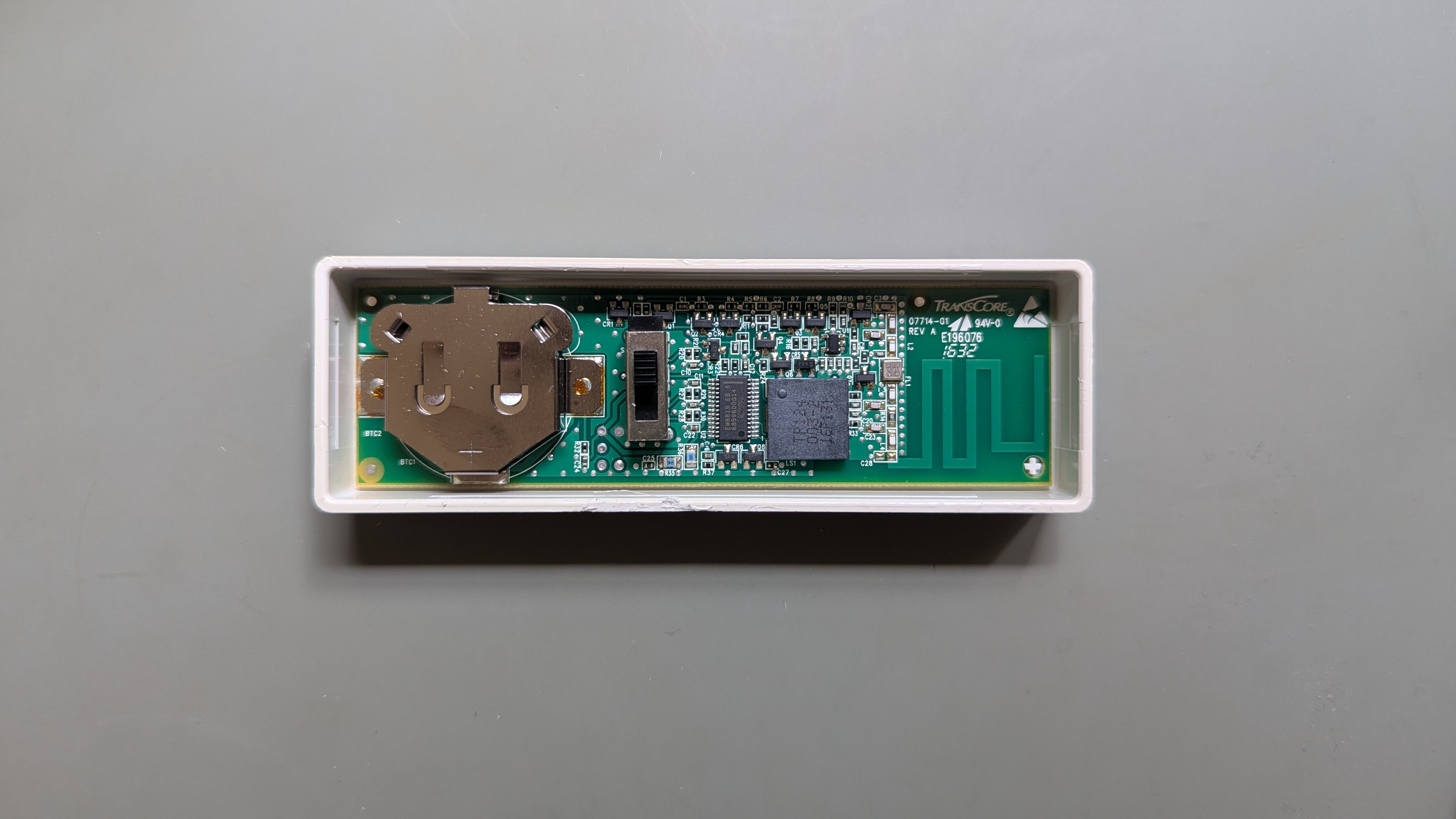 The old toll tag electronics